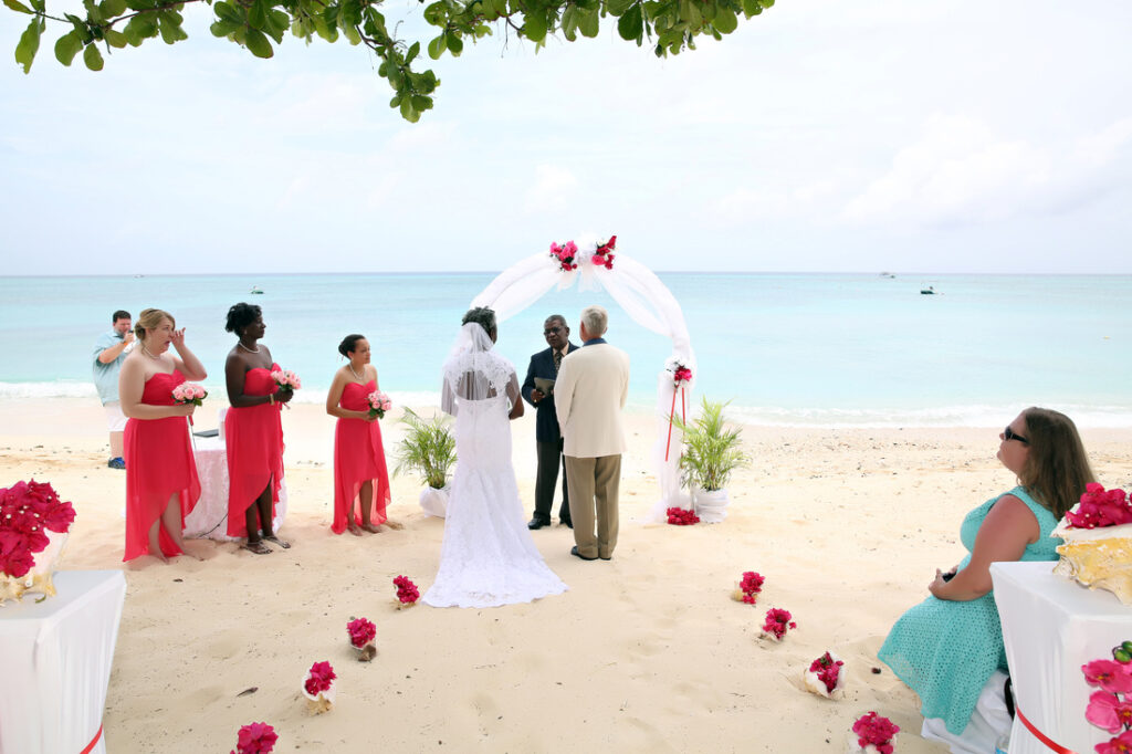 Destination Wedding on a beach