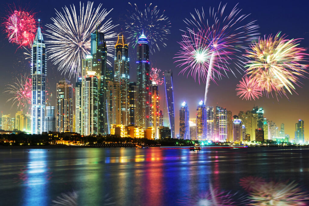 Fireworks in Dubai