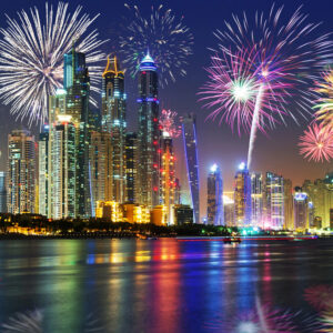 Fireworks in Dubai
