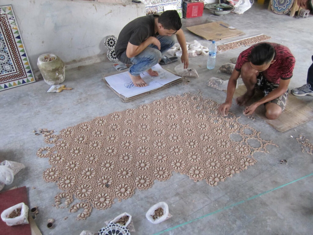 Morocco traditional crafts